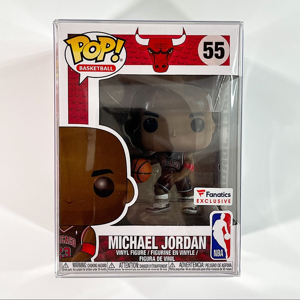 Michael Jordan #55 Chicago Bulls Funko Pop! Basketball Fanatics Exclusive